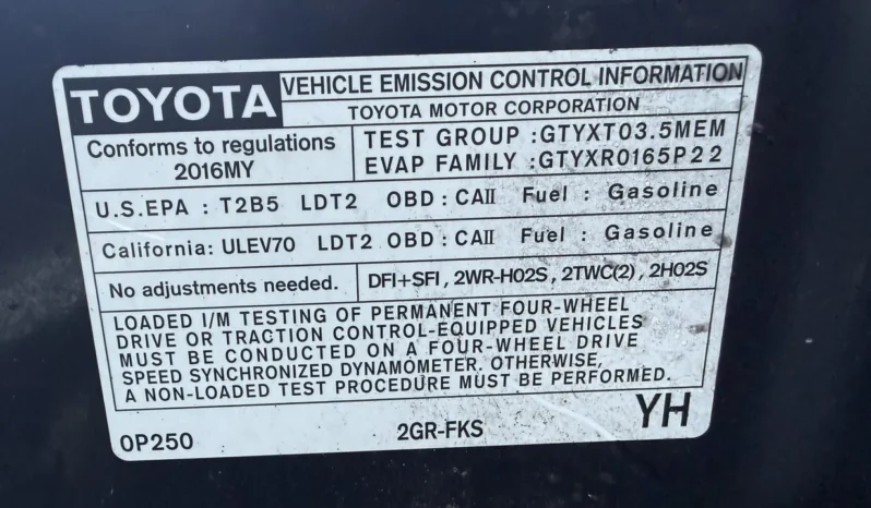 
								2016 Toyota Tacoma TRD Off-Road Double Cab V6 full									